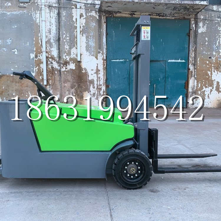 岭东区小型电动叉车1吨2吨步行站驾式电瓶堆高充电装卸车液压升降车铲车